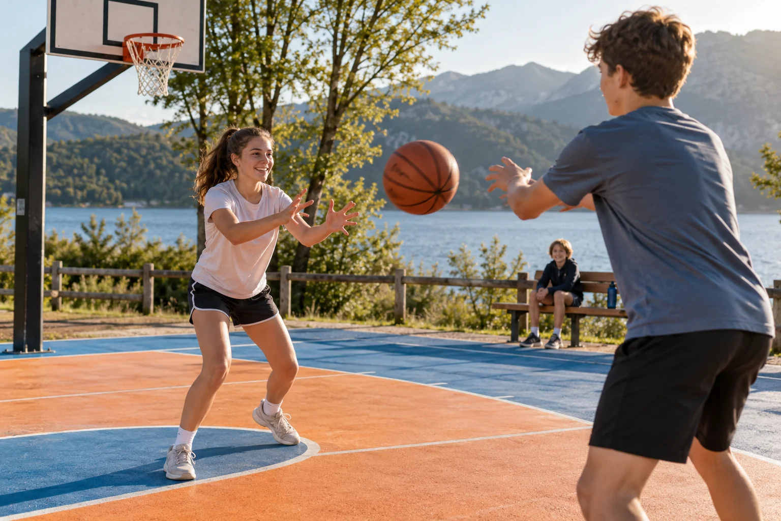 Illustration de la catégorie Basket & city stade ; ne représente pas ce lieu