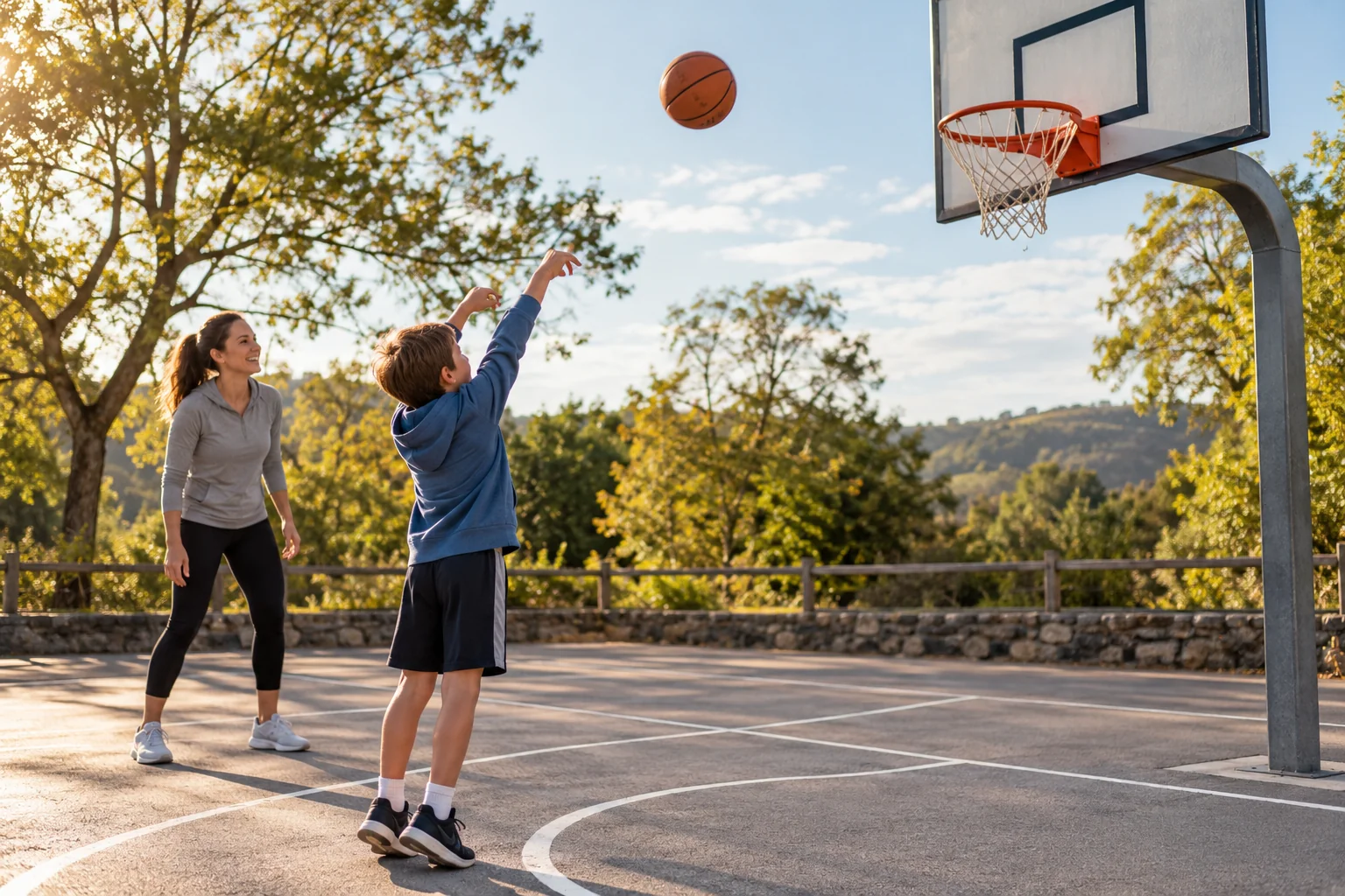 Illustration de la catégorie Basket & city stade ; ne représente pas ce lieu