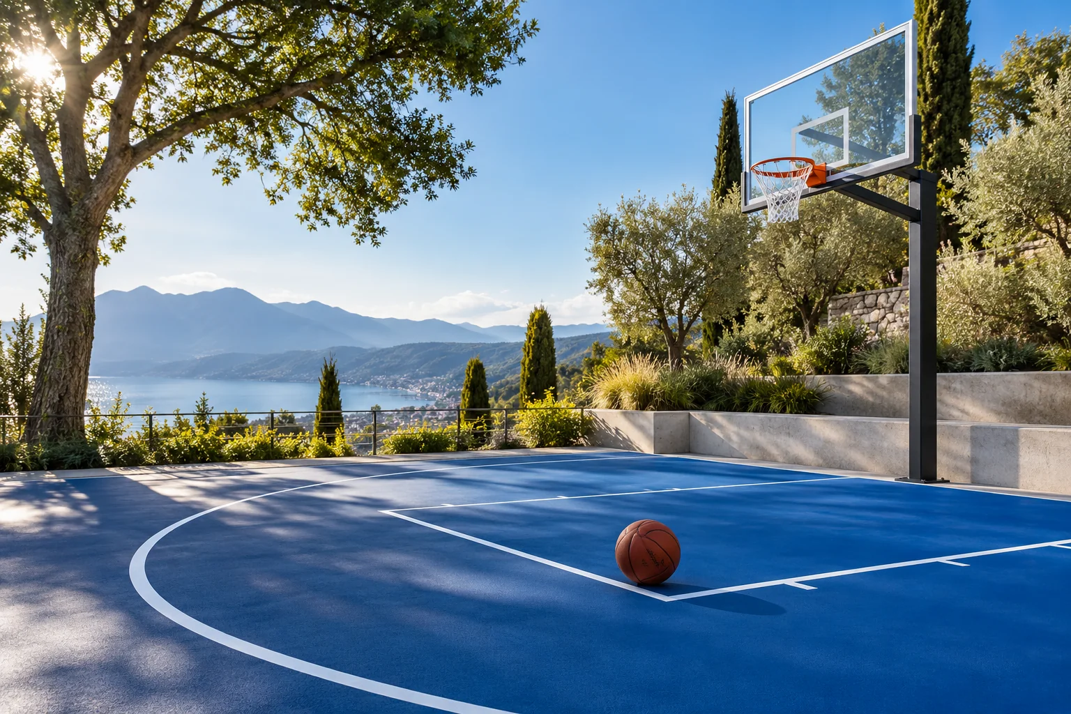 Illustration de la catégorie Basket & city stade ; ne représente pas ce lieu