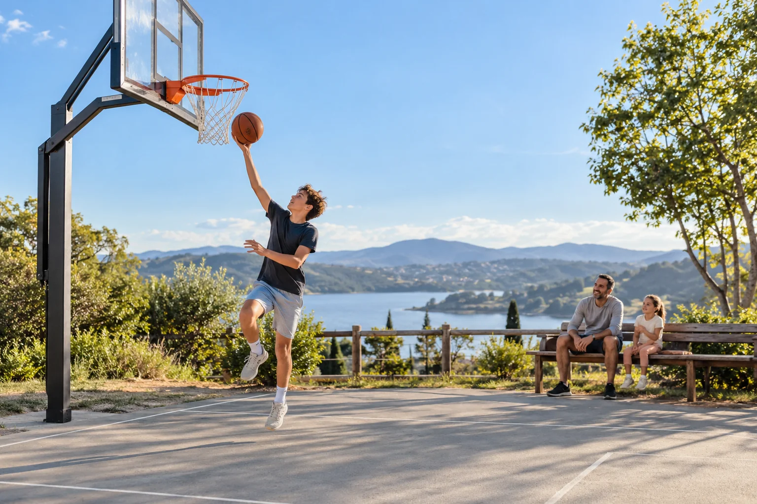Illustration de la catégorie Basket & city stade ; ne représente pas ce lieu