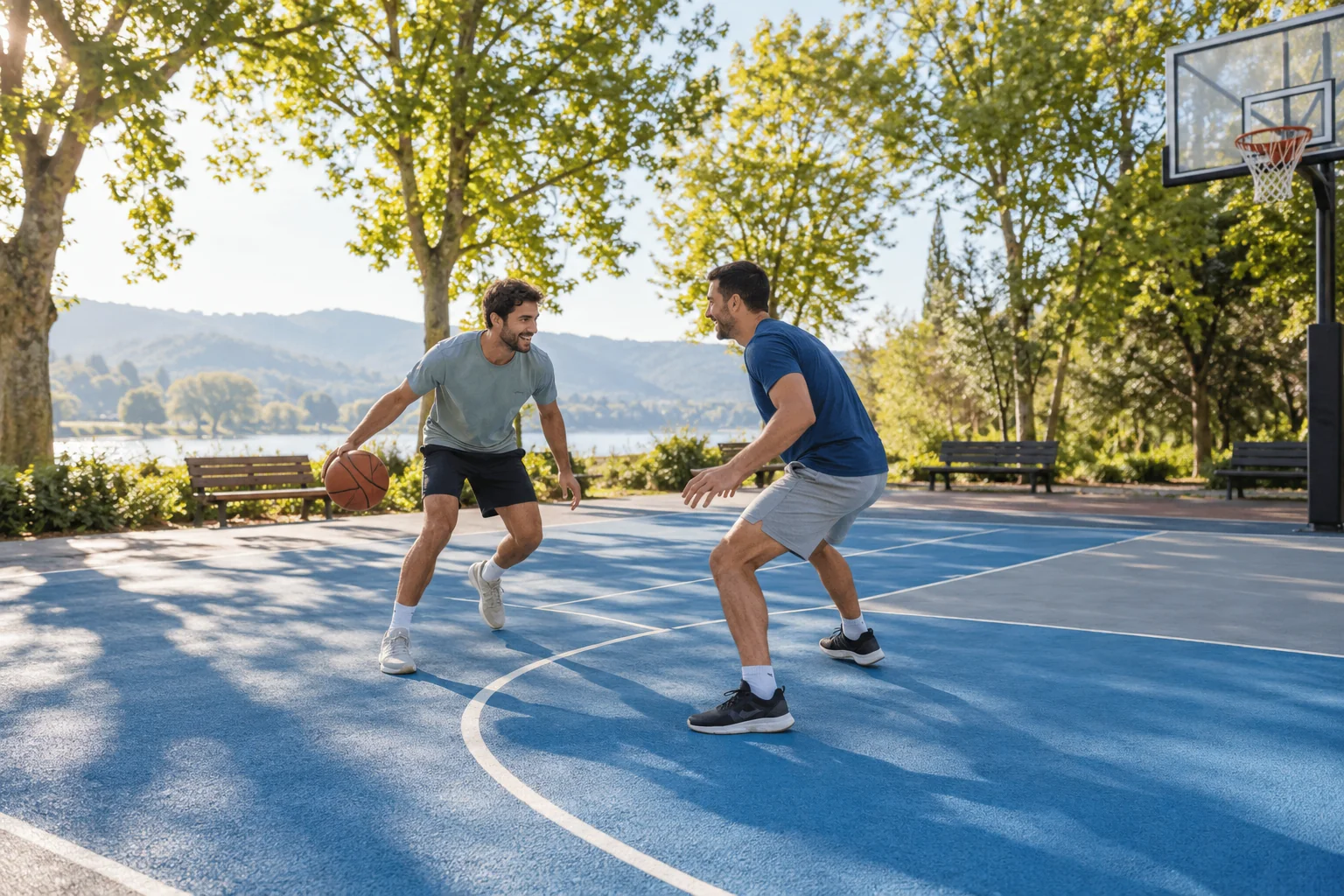 Illustration de la catégorie Basket & city stade ; ne représente pas ce lieu