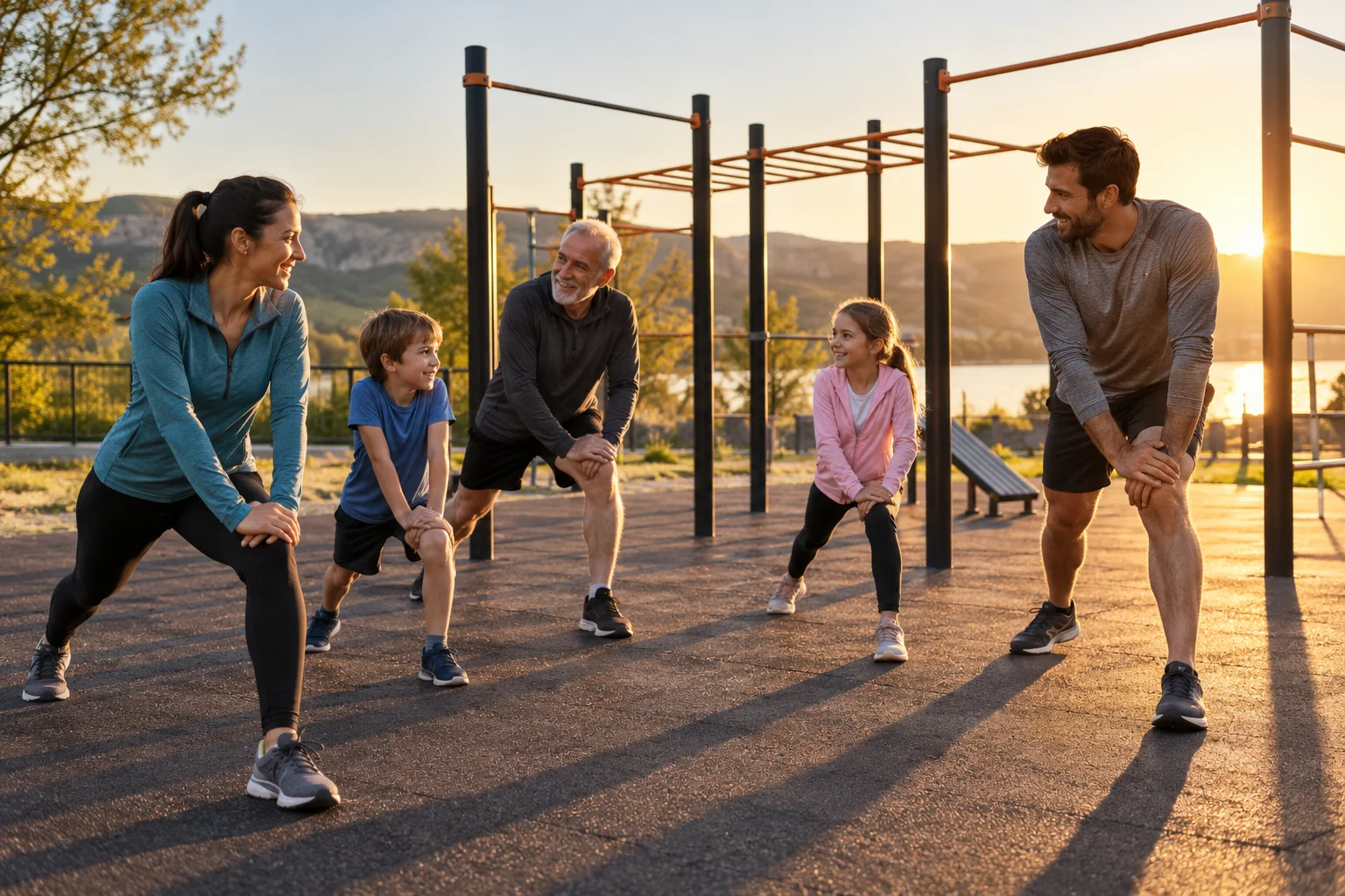 Illustration de la catégorie Fitness en plein air ; ne représente pas ce lieu