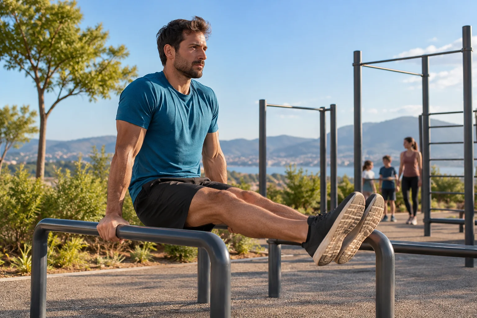 Illustration de la catégorie Fitness en plein air ; ne représente pas ce lieu