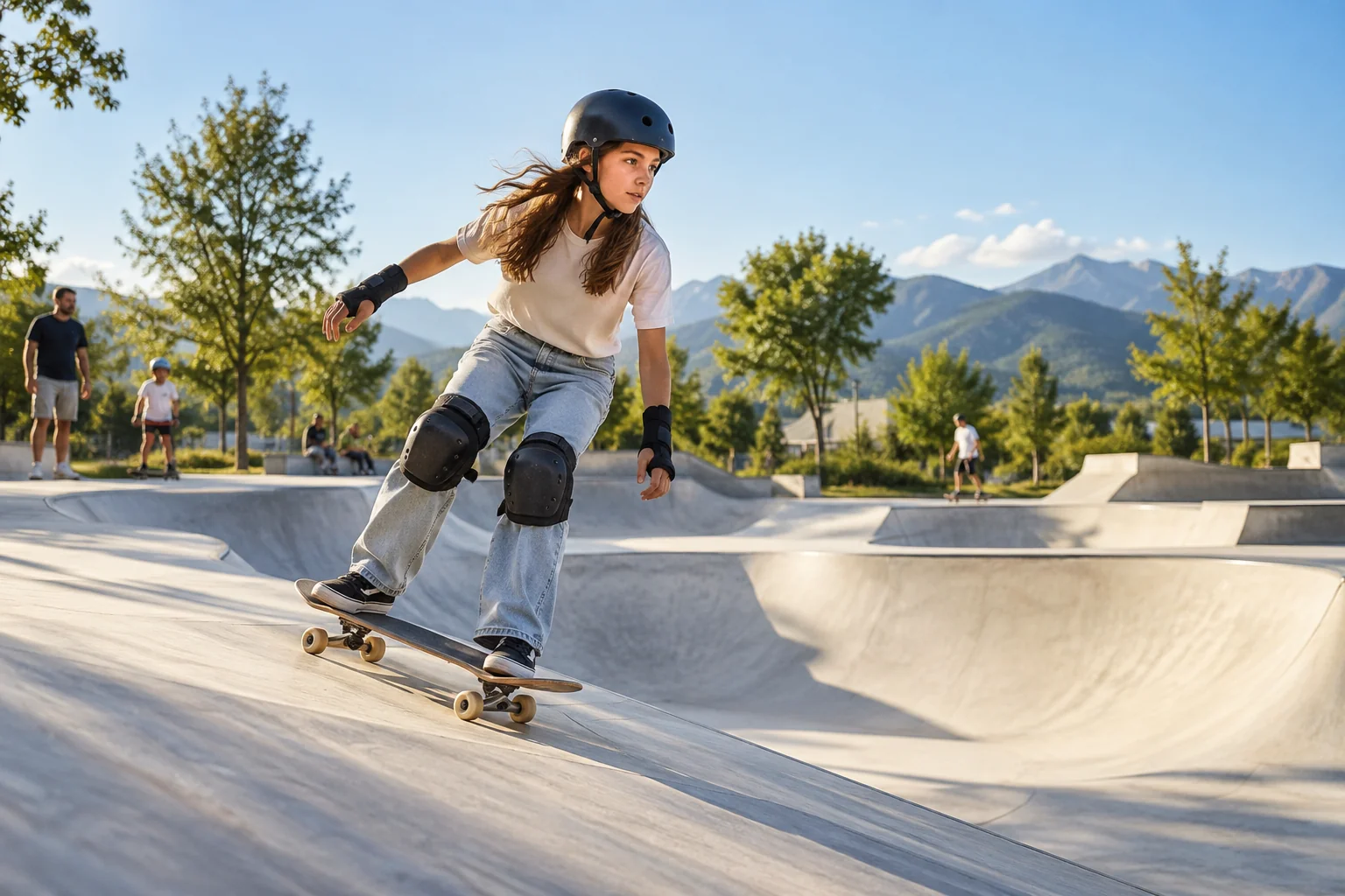 Illustration de la catégorie Skate & glisse ; ne représente pas ce lieu